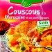 COUSCOUS À LA MAROCAINE ET SES PETITS LÉGUMES