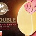 DOUBLE STRAWBERRY CHOCOLAT BLANC FRAISE (x4) 400ml