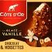 GLACE VANILLE CHOCOLAT & NOISETTES (x4) 260g