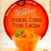 LENTILLES CORAIL 500g