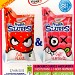 LES SLURPS GOÛT FRAISE-FRAMBOISE (X6) 480g