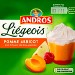 LIEGEOIS POMME ABRICOT SUR COULIS DE FRAMBOISE 400g