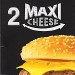 MAXI CHEESE BURGERS SURGELÉS (X2) 470g