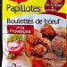 PAPILLOTES BOULETTES DE BŒUF A LA PROVENÇALE 28g