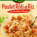 POULET RÔTI ET RIZ À LA MOUTARDE À L’ANCIENNE 280g