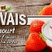 YAOURT SUR UN LIT DE FRAISES (X2) 230g